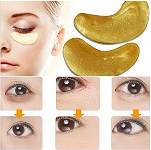 ShungHO Gold Eye Collagen Eye Zone Pad Patches Mask Wrinkle Care 5 Pack 10 Sheets