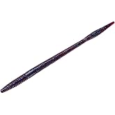 YUM Mighty Worm Straight-Tail Soft Plastic Bait Fishing Lure, 10.5 Inch Length, 5 per Pack