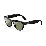 Ray-Ban Meta (Gen 2), Skyler, Shiny Black | Smart AI Glasses for Men, Women — 2x Battery Life — 3K Ultra HD Resolution — 12 MP Ultra-Wide Camera, Audio, Video — Green Lenses — Wearable Technology