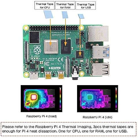 Camisin para Raspberry Pi 4 Estuche Armadura,Raspberry Pi 4 Computadora Modelo B Armadura Carcasa Enfriamiento Pasivo AleacióN de Aluminio Compatible con Raspberry Pi 4 Model B Solamente