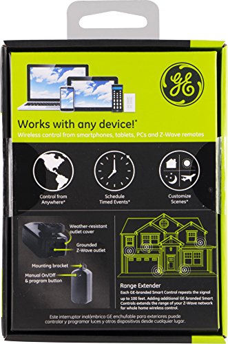 GE Z-Wave Plug-in Outdoor Smart Switch