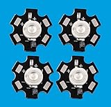 led world 10 pcs 3w Ultra Violet UV Purple 420nm High Power LED Light with 20mm Base