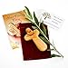 Certified Olive Wood Caring/Holding Cross with Bag and Card (1, Grade A+, Grain on Both Sides)