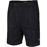 HUK Mens Next Level 7" Short, Quick-Drying Fishing Shorts for Men