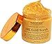 Majestic Pure 24K Gold Scrub, Body & Facial Scrub for Men and Women, Ancient Anti Aging Face and Body Scrub Formula Helps Bringing Youthful Radiance - 8.8 Oz