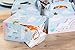 BLUE PANDA Treat Boxes - 24-Pack Paper Party Favor Boxes, Unicorn Design Goodie Boxes for Birthdays and Events, 2 Dozen Party Gable Boxes, 6 x 3.3 x 3.6 Inches