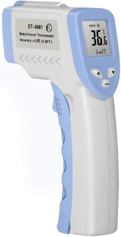 Non-Contact Infrared Forehead Thermometer Gun for Baby Kids and Adults - CE and FCC ROSH Approved