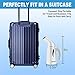 Kimryde Portable Steamer for Clothes, 7-in-1 Handheld Garment/Fabric Steamer Wrinkle Remover, Clean-Sterilize-Sanitize-Refresh-Defrost with UltraFast-Heat, Steam Iron for Home/Travel
