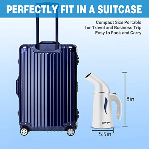 Kimryde Portable Steamer for Clothes, 7in1 Handheld Garment/Fabric