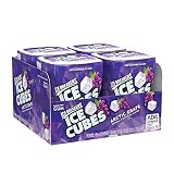 Ice Breakers Ice Cubes Sugar Free Gum with Xylitol, Arctic Grape, 40 Piece (Pack of 4)