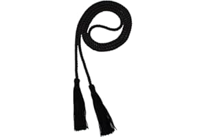 Tassel Depot Graduation Honor Cord - Black - Every School Color Available - Made in USA