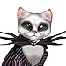 The Hamilton Collection Disney Tim Burton's The Nightmare Before Christmas Jack Skellington Cat Figurine