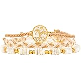 Pura Vida Bracelets Pack Puka Paradise Style Pack - 3-Piece Boho Bracelet Stack