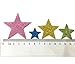 Foam Glitter Stickers Self Adhesive, Heart and Stars Shapes for Christmas, Kid's Arts Craft Supplies Greeting Cards Home Decoration (350 Pieces)