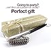 Grill Brush and Scraper – Grill Brush – BBQ Brush – Barbecue Cleaner – Safe Bristle Free BBQ Grill Brush for Porcelain Propane Electric Infrared Stainless Steel Gas Iron Charcoal and Weber Grills
