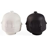Jonathan Adler Dora Maar Salt &amp; Pepper Set, White/Black, Small