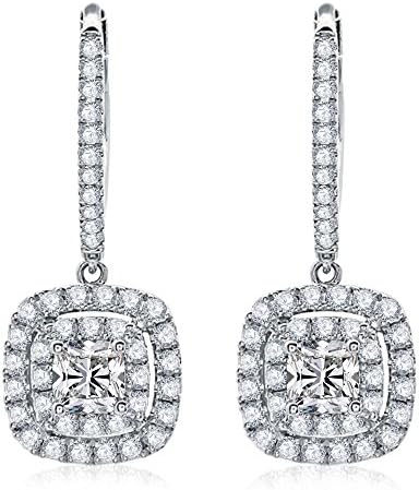 Silvercz Jewels Butterfly Shape Leverback Earing Clear Simulated Diamonds Silver Plated White