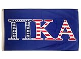 Pi Kappa Alpha Pike USA Pattern Letter Fraternity Flag Large 3 x 5 Feet PIKE