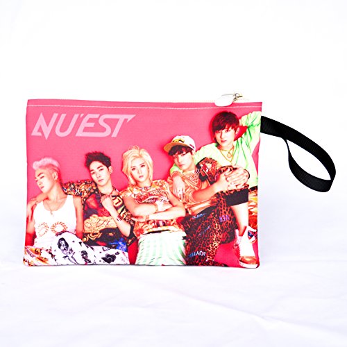 Kpop Nu'est Bag Pouch Wristlet Bag Clutch 137