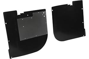 HECASA Rear Mud Guards Compatible with 2013-2017 Polaris Ranger XP 900/ XP 1000 Including Crew Models 2015 570 Full Size/570 