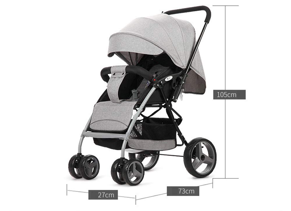 Green 0 36ヶ月の赤ちゃんの使用に適した新生児や幼児 オールテレイン軽量フィットネスジョギングベビーカーのためのベビーカー B07n7zl4fg ベビーカー 出産祝い