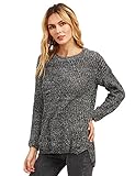 Verdusa Women's Long Sleeve Knitted Casual Pullovers Sweater