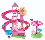 Barbie Slide & Spin Pups Playset