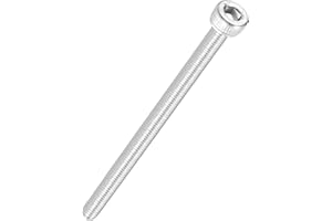 Kozelo 50pcs Socket Head Cap Screws - [M3-0.5 x 55mm] 304 Stainless Steel Allen Socket Drive for Electrical Motor 3D Printing Fan Engine Replacement Use, Silver