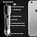 KENO Rechargeable LED Flashlight with 12/24V Car Cigarette Lighter Charge, 300Lumen Outdoor Vehicles Survival Tool, Bright Portable Emergency Car Flashlight/Torch with 16340 Battery Included