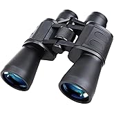 ZORIVA 10x50 Magnification Professional High-Power Binoculars for Adults – HD Vision with 50mm Objective Lens, K9 Prism, Durable Design for Bird Watching, Hunting, Stargazing, Sports & Outdoor