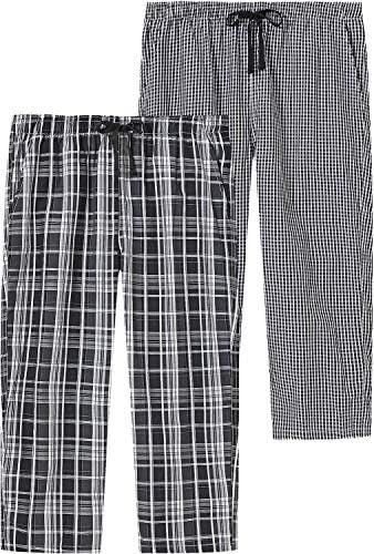 AIRIKE Womens Pajama Pants Cotton Capri 