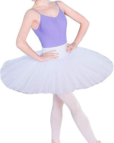 Amazon バレエ 衣装 大人 バレエ スカート 大人 バレエ スカート 子供 チュチュスカートダンス衣装 お稽古 競技着 新体操 練習着 発表会衣装 1 ホワイト キッズコスチューム ホビー
