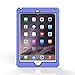 MoKo Case Fit iPad Air 2 - [Kickstand] Durable Hybrid Silicone + Hard Polycarbonate Kid Proof, Shock-Absorption with Foldable Stand Cover Fit iPad Air 2 9.7