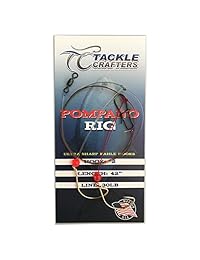 Pompano Rig, pack de 12 unidades, fabricado en los Estados Unidos   Tackle Crafters