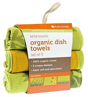 Full circle Home terra towels - morning bloom - case of 6 - 3 pack (850166002840)
