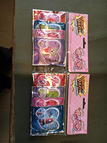 Valentine Wack-A-Pack Assorted Self-Inflating Foil Balloons 4-ct. Packs (Set of 2)