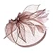 Valdler Women Cambric Mesh Retro Fascinators Suitable for All Hair Style
