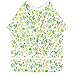 Langsprit Baby Bib with Sleeves-Waterproof Infant/Toddler Bib with Pocket(6-24 Months),Cactus