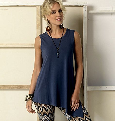 Vogue Patterns V9057ZZ0 V9057 Misses' Top Sewing Template, ZZ (LRG-XLG-XXL)