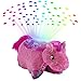 Pillow Pets Colorful Pink Unicorn Sleeptime Lite 11