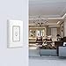 Smart Light Switch,Wi-Fi Switch In-wall Wireless Switch Compatible With Amazon Alexa,Remote Control Your Fixtures From Anywhere,Timing Function,Overload Protection,No Hub Required