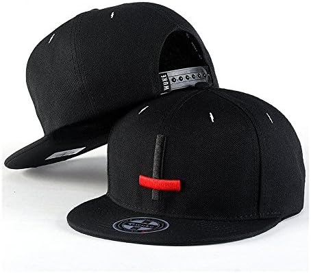 2016 Men Snapback Baseball Cap Hip Hop Crossed Bboy Kpop Dance Sport Hat Black Black