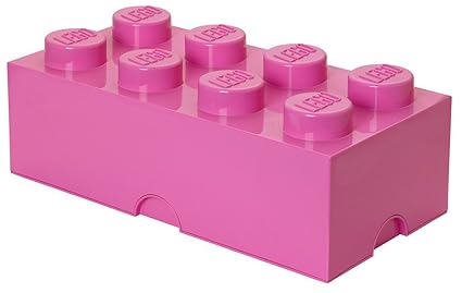pink lego blocks
