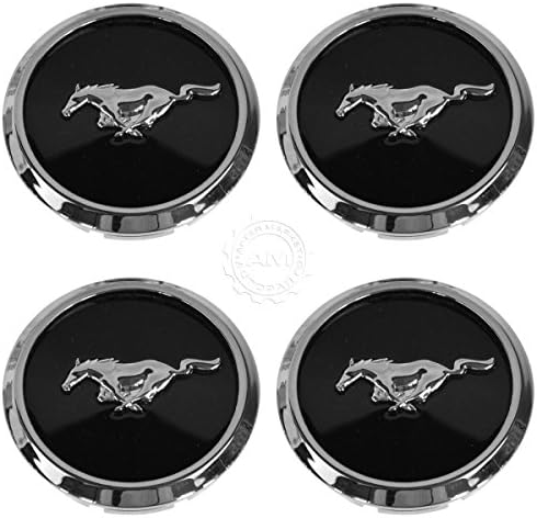 4pcs. 2013-2014 Ford DR3Z-1130-A Wheel Center Caps Black Chrome Kit SET