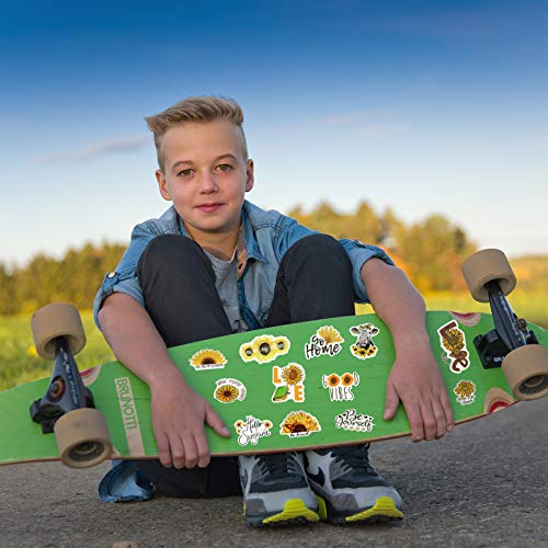 100pcs Inspirational Word Stickers for Laptop, [Flower Dance] Reward Motivational Stickers for Water Bottles, Positive Stickers Quote for Hydro Flasks, Waterproof Vinyl Decal for Adults, Teens, Kids