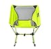 Terralite Portable Camp Chair. Perfect for Camping, Beach, Backpacking & Outdoor Festivals. Compact & Heavy Duty (Supports 300 lbs). Includes TerraGrip Feet- Won’t Sink in The Sand or Mud.