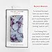 Marble iPhone 6 6s Case Protective Phone Marble (purple streak)
