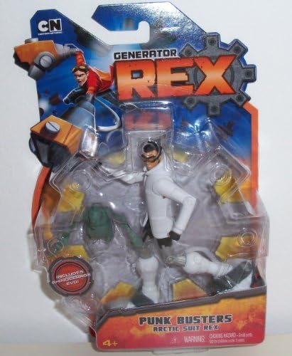 Generator Rex 4 Inch Action Figure Punk Busters Arctic Suit Rex