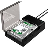 Sabrent USB 3.0 to SATA External Hard Drive Lay-Flat Docking Station for 2.5 or 3.5in HDD, SSD [Support UASP] (EC-DFLT)