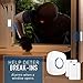 Hands-Free Door Chime or Window Alert with Magnetic Sensors, Activates When Door or Window is Opened, Door Open Chime or Window Alert, 1 Door Sensor + 1 Plug-in Receiver